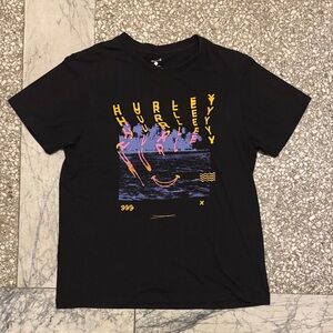 Hurley Black Graphic T-Shirt